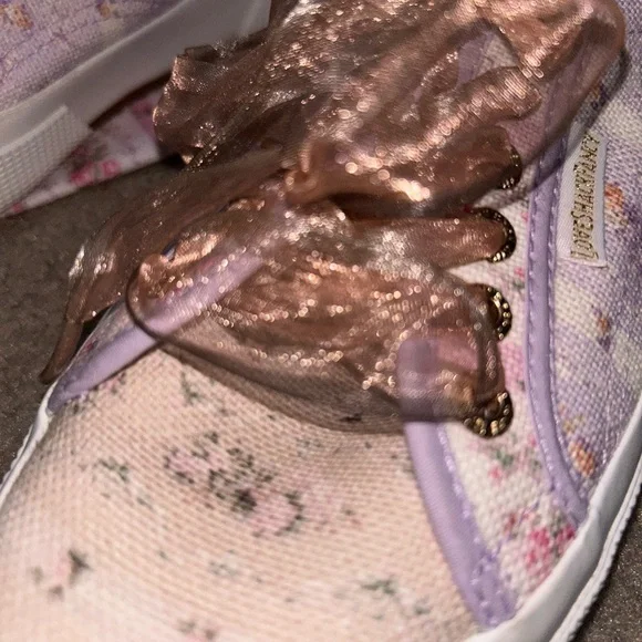 Superga Pink Floral Tote and Sneakers Set - Picture 4 of 4